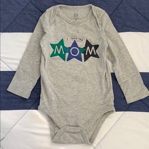 Baby GAP I Love My Mom Bodysuit
